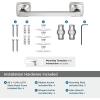 Amerock BH36091CZ | Champagne Bronze Single Post Toilet Paper Holder | 7-1/16 in. (179 mm) Length Toilet Tissue Holder | Stature | Bath Tissue Holder | Bathroom Hardware | Bath Accessories(Chrome)