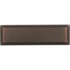 Amerock BP2613026 Manor 3 in (76 mm) Center-to-Center Polished Chrome Cabinet Cup Pull(Oil Rubbed Bronze)