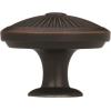 Amerock BP36616BBZ Crawford 1-3/4 in (44 mm) Diameter Golden Champagne Cabinet Knob(Oil Rubbed Bronze)