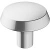 Amerock BP36843FB BP36843 Premise 1-1/4 Inch Mushroom Cabinet Knob(Polished Chrome)