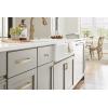Amerock BP36890FB Stature Cabinet Pull, 8-13/16 in (224 mm) Center-to-Center, Matte Black(Golden Champagne)