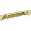 Amerock BP452364MB | Kitchen Cabinet Cup Pull | Matte Black | 2-1/2 in (64 mm) Center-to-Center | Jolene | 1 Pack | Furniture Hardware | Cabinet Handle | Bathroom Drawer Pull(Matte Gold)