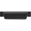 Amerock BP452364MB | Kitchen Cabinet Cup Pull | Matte Black | 2-1/2 in (64 mm) Center-to-Center | Jolene | 1 Pack | Furniture Hardware | Cabinet Handle | Bathroom Drawer Pull(Matte Black)