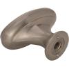 Amerock BP53032G10 Mulholland 1-7/16 in (37 mm) Length Satin Nickel Cabinet Knob(Satin Nickel)