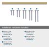 Amerock BP54026CZ | Champagne Bronze Appliance Pull | 24 inch (610mm) Center-to-Center Cabinet Handle | Bar Pulls | Furniture Hardware(Champagne Bronze)