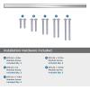 Amerock BP54026CZ | Champagne Bronze Appliance Pull | 24 inch (610mm) Center-to-Center Cabinet Handle | Bar Pulls | Furniture Hardware(Polished Chrome)