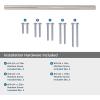 Amerock BP54026CZ | Champagne Bronze Appliance Pull | 24 inch (610mm) Center-to-Center Cabinet Handle | Bar Pulls | Furniture Hardware(Polished Nickel)