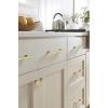 Amerock BP54050CZ | Champagne Bronze Appliance Pull | 12 inch (305mm) Center-to-Center Cabinet Handle | Radius | Furniture Hardware(Golden Champagne)