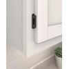 Amerock BPR7540BB Cabinet Hinge 1/2 in (13 mm) Overlay Self Closing Full Wrap Burnished Brass Kitchen Cabinet Door Hinge 1 Pair/2 Pack Functional Hardware(Oil Rubbed Bronze)