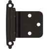 Amerock BPR762926 | Face Frame Cabinet Hinge | Variable Overlay Hinge | Polished Chrome | 2 Pack | Self-Closing Hinge | Kitchen Cabinet Door Hinge | 1 Pair/2 Pack | Functional Hardware(Oil Rubbed Bronze)