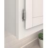 Amerock BPR763026 | Face Frame Cabinet Hinge | Variable Overlay 𝐇inge with Reverse Bevel | Polished Chrome | 2 Pack | Self-Closing 𝐇inge | Face Mount 𝖧inge | Cabinet Door 𝖧inge