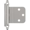 Amerock BPR7928CZ | Cabinet Hinge | 3/8 in (10 mm) Inset Self Closing Face Mount | Champagne Bronze | Kitchen Cabinet Door Hinge | 1 Pair/2 Pack | Functional Hardware(Polished Chrome)