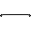 Amerock Corp BH26545MB Arrondi Double-Towel Bar, 24 in (610 mm), Matte Black