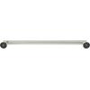 Amerock Corp BH26545PSS Arrondi Double Towel Bar, 24 in (610 mm), Polished Stainless Steel