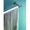 Amerock Corp BH26545SS Arrondi-Towel bar, 24 in (610 mm) Double, Stainless Steel