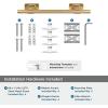 Amerock Corp BH36563G10 Bronx Robe Hook, Brushed Nickel(Champagne Bronze)