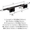 Amerock Corp BH36563G10 Bronx Robe Hook, Brushed Nickel(Oil Rubbed Bronze)