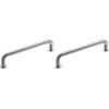 Amerock Factor 18 inch (457mm) Center-to-Center Champagne Bronze Appliance Pull, BP36967CZ(Polished Chrome)