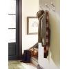 Amerock H37003CZ | Emerge Double Prong Decorative Wall Hook | Champagne Bronze Hook for Coats, Hats, Backpacks, Bags | Hooks for Bathroom, Bedroom, Closet, Entryway, Laundry Room, Office(Chrome)