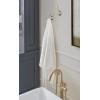 Amerock H37004ORB | Vicinity Triple Prong Decorative Wall Hook | Oil Rubbed Bronze Hook for Coats, Hats, Backpacks, Bags | Hooks for Bathroom, Bedroom, Closet, Entryway, Laundry Room, Office(Golden Champagne)