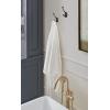 Amerock H37004ORB | Vicinity Triple Prong Decorative Wall Hook | Oil Rubbed Bronze Hook for Coats, Hats, Backpacks, Bags | Hooks for Bathroom, Bedroom, Closet, Entryway, Laundry Room, Office(Matte Black)