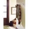 Amerock H37007BBZ | Alder Double Prong Decorative Wall Hook | Golden Champagne Hook for Coats, Hats, Backpacks, Bags | Hooks for Bathroom, Bedroom, Closet, Entryway, Laundry Room, Office(Satin Nickel)
