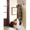 Amerock H55465CZ | Adare Double Prong Decorative Wall Hook | Champagne Bronze Hook for Coats, Hats, Backpacks, Bags | Hooks for Bathroom, Bedroom, Closet, Entryway, Laundry Room, Office(Matte Black)
