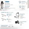 Amerock HBX37012MB | Unison Single Prong Decorative Wall Hook | Matte Black Hook for Coats, Hats, Backpacks, Bags | Hooks for Bathroom, Bedroom, Closet, Entryway, Laundry Room, Office(Matte Black/Polished Nickel)