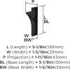 Amerock HBX37014G10 | Apex Single Prong Decorative Wall Hook | Satin Nickel Hook for Coats, Hats, Backpacks, Bags | Hooks for Bathroom, Bedroom, Closet, Entryway, Laundry Room, Office(Matte Black)