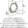 Amerock HBX37015BBZ | Prismo Single Prong Decorative Wall Hook | Golden Champagne Hook for Coats, Hats, Backpacks, Bags | Hooks for Bathroom, Bedroom, Closet, Entryway, Laundry Room, Office(Satin Nickel)
