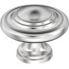 Amerock Inspirations 1-5/16 inch (33mm) Diameter Oil-Rubbed Bronze Cabinet Knob – 10 Pack(Polished Chrome)