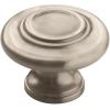 Amerock Inspirations 1-5/16 inch (33mm) Diameter Oil-Rubbed Bronze Cabinet Knob – 10 Pack(Satin Nickel)