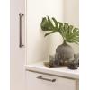 Amerock Mulino 7-9/16 inch (192mm) Center-to-Center Golden Champagne/Matte Black Cabinet Pull, BP36725BBZMB(Black Brushed Nickel/Black Nickel)