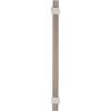Amerock Mulino 7-9/16 inch (192mm) Center-to-Center Golden Champagne/Matte Black Cabinet Pull, BP36725BBZMB(Black Brushed Nickel/Polished Chrome)