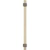Amerock Mulino 7-9/16 inch (192mm) Center-to-Center Golden Champagne/Matte Black Cabinet Pull, BP36725BBZMB(Silver Champagne/Black Nickel)