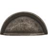 Amerock Solid Brass Cup Pull (BP4235-ORB)(Dark Wrought Iron)