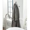 Amerock Wall Mounted Matte Black Towel Ring, Small Hand Towel Holder, Bathroom Accessories, Bath Hardware, Kitchen Towel Holder(Brushed Nickel)
