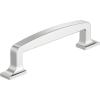Amerock | Appliance Pull | Black Bronze | 18 inch (457 mm) Center to Center | Westerly | 1 Pack | Drawer Pull | Drawer Handle | Cabinet Hardware(Polished Chrome)