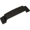 Amerock | Cabinet Cup Pull | Black Bronze | 3-1/2 inch (89 mm) Center to Center | Highland Ridge | 1 Pack | Drawer Pull | Drawer Handle | Cabinet Hardware(Black Bronze)