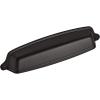 Amerock | Cabinet Cup Pull | Golden Champagne | 5-1/16 inch (128 mm) Center to Center | Stature | 1 Pack | Drawer Pull | Drawer Handle | Cabinet Hardware(Matte Black)