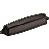 Amerock | Cabinet Cup Pull | Golden Champagne | 5-1/16 inch (128 mm) Center to Center | Stature | 1 Pack | Drawer Pull | Drawer Handle | Cabinet Hardware(Oil Rubbed Bronze)