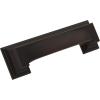 Amerock | Cabinet Cup Pull | Matte Black | 3 inch & 3-3/4 inch (76mm & 96 mm) Center-to-Center | Appoint | 1 Pack | Drawer Pull | Cabinet Handle | Cabinet Hardware(Oil Rubbed Bronze)