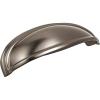Amerock | Cabinet Cup Pull | Oil Rubbed Bronze | 3 inch. (76 mm) & 4 inch. (102 mm) Center to Center | Ashby | 1 Pack | Drawer Pull | Drawer Handle | Cabinet Hardware(Gunmetal)