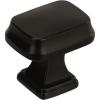 Amerock | Cabinet Knob | Black Bronze | 1-1/4 inch (32 mm) Length | Revitalize | 1 Pack | Drawer Knob | Cabinet Hardware(Black Bronze)