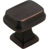 Amerock | Cabinet Knob | Black Bronze | 1-1/4 inch (32 mm) Length | Revitalize | 1 Pack | Drawer Knob | Cabinet Hardware(Oil Rubbed Bronze)