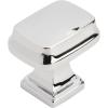 Amerock | Cabinet Knob | Black Bronze | 1-1/4 inch (32 mm) Length | Revitalize | 1 Pack | Drawer Knob | Cabinet Hardware(Polished Chrome)