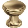 Amerock | Cabinet Knob | Black Bronze | 1-3/16 inch (30 mm) Diameter | Westerly | 1 Pack | Drawer Knob | Cabinet Hardware(Champagne Bronze)