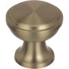 Amerock | Cabinet Knob | Black Bronze | 1-3/16 inch (30 mm) Diameter | Westerly | 1 Pack | Drawer Knob | Cabinet Hardware(Golden Champagne)