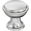 Amerock | Cabinet Knob | Black Bronze | 1-3/16 inch (30 mm) Diameter | Westerly | 1 Pack | Drawer Knob | Cabinet Hardware(Polished Chrome)