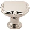 Amerock | Cabinet Knob | Black Bronze | 1-3/4 inch (44 mm) Diameter | Grace Revitalize | 1 Pack | Drawer Knob | Cabinet Hardware(Polished Nickel)